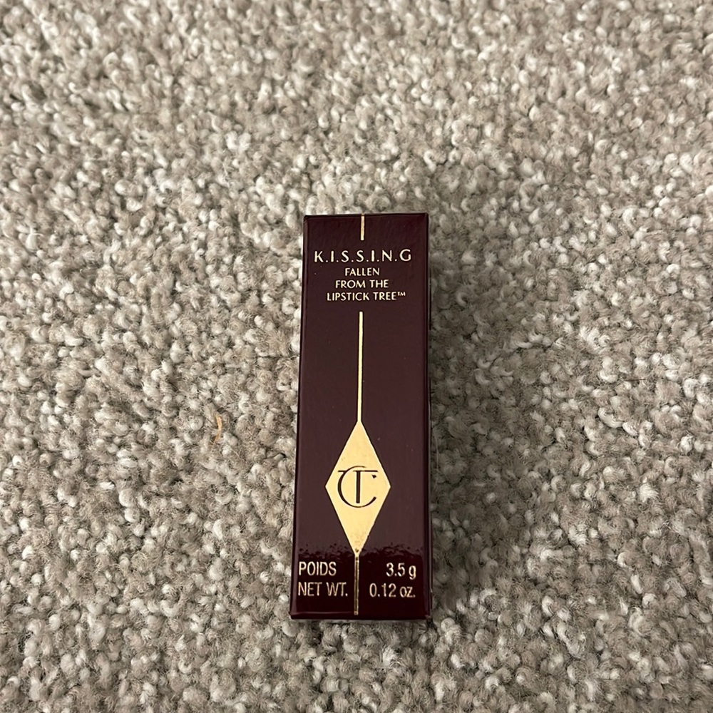 Charlotte Tillberry satin lipstick stoned rose